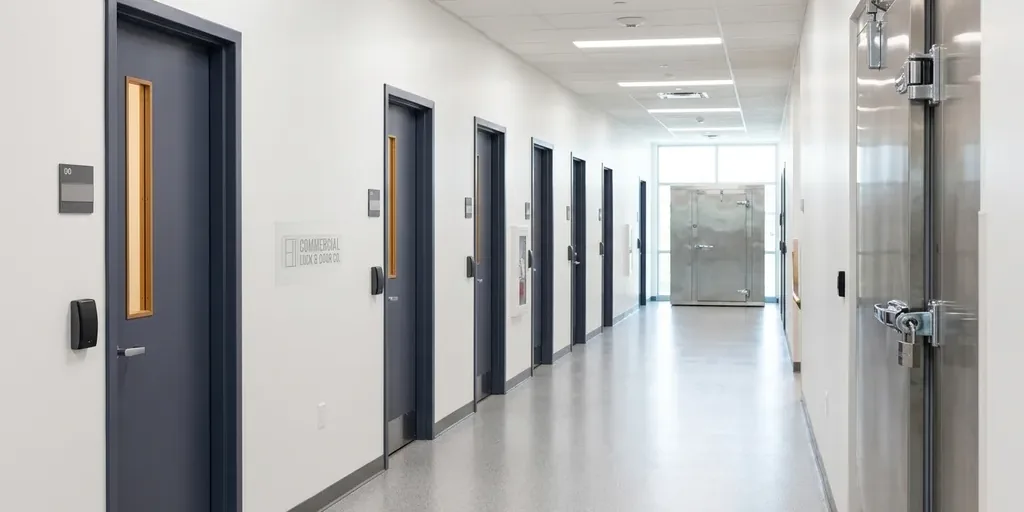 Doors and hardware in biotech and lab facilities