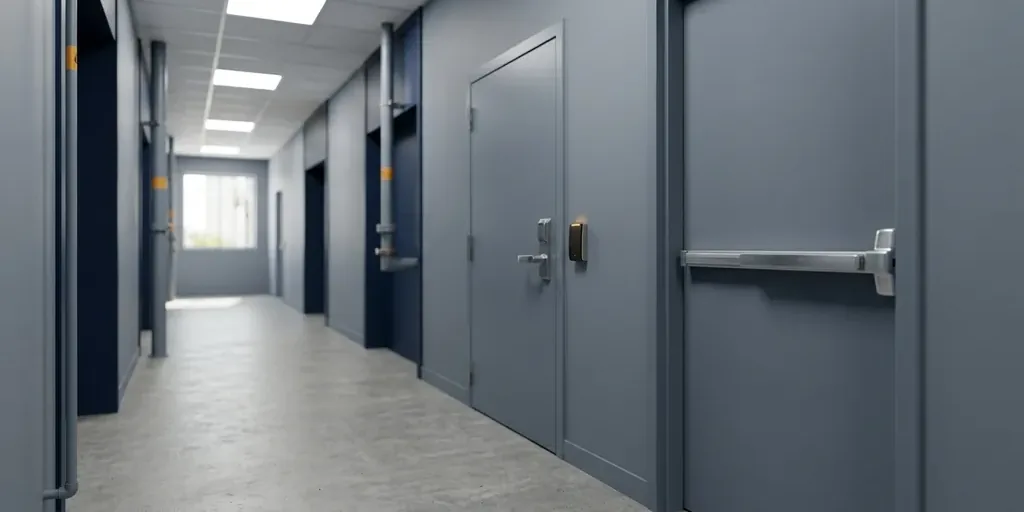 Doors and hardware in cannabis dispensaries