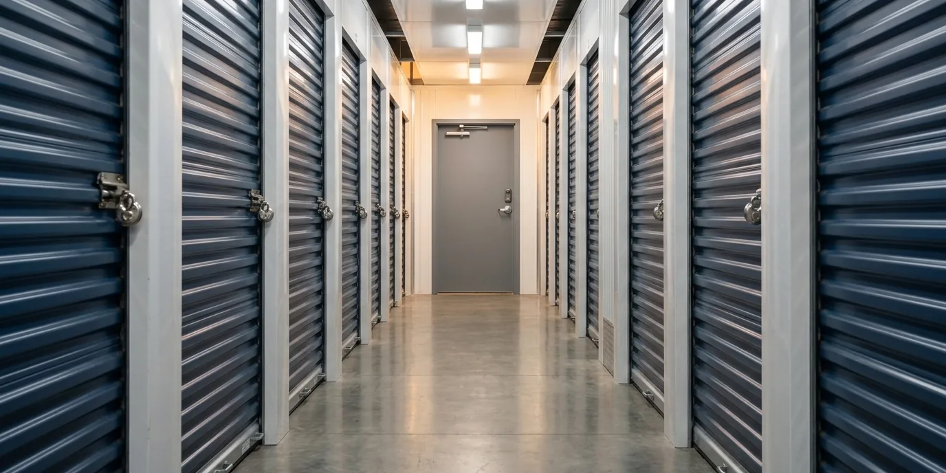 Doors and hardware in self storage facilities